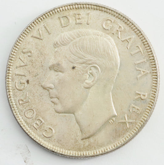 1951 Canadian Silver Dollar Full Water Line (FWL) Cat #C0103