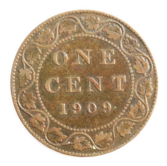 1909 Canada Edward VII Large Penny Cat #C0171
