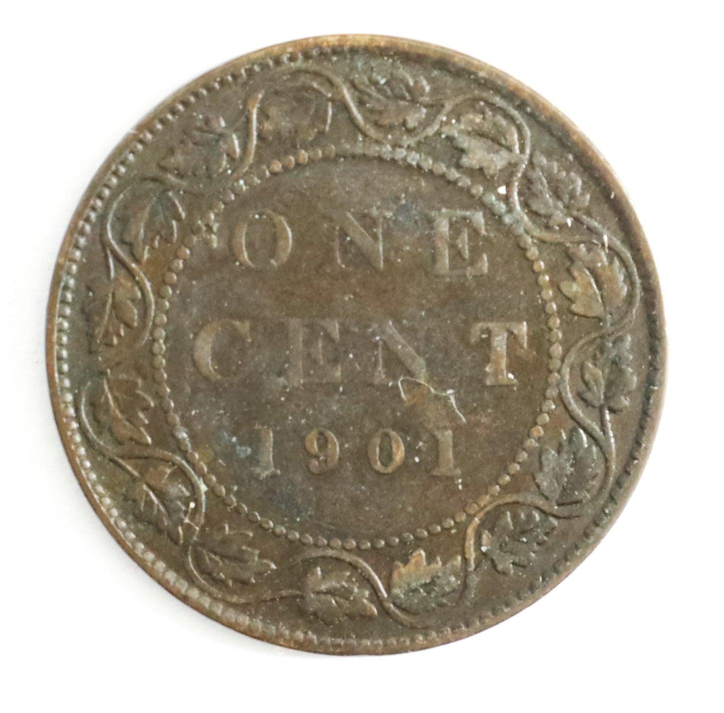 1901 Canada Victoria Large Penny Cat #C0172