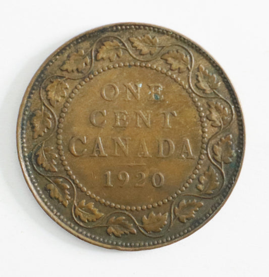 1920 Canada George V Large Penny Cat #C0173