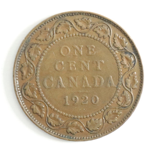 1920 Canada George V Large Penny Cat #C0184