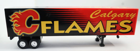 Semi Tractor and Trailer by Fleer Collectibles 2002 Calgary Flames