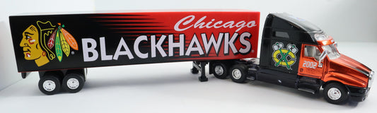 Semi Tractor and Trailer by Fleer Collectibles 2002 Chicago Blackhawks