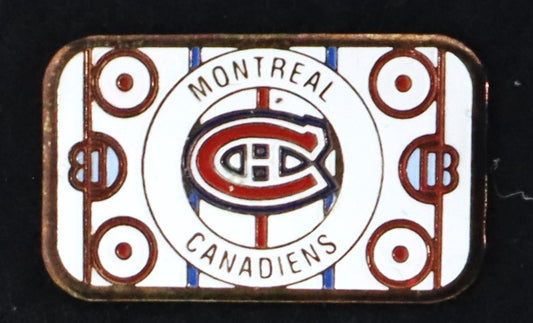 Canadiens Hockey Rink Lapel Pin