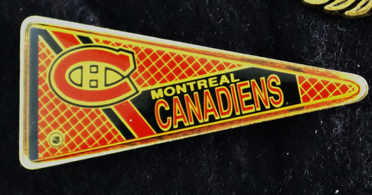 Canadiens Pennant Style Lapel Pin