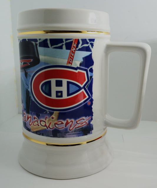 Beer Stein by Team Reflections From Xpress Featuring The Montreal Canadiens