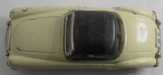 Vintage Tin MG car from Great Britain 5-1/4 x 2 inches,140x 50mm