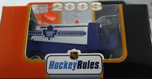 Zamboni Fleer Collectibles 1:50 Scale Dieacst Collectibles Toronto Maple Leafs